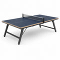 Mesa de ping-pong metálica azul 274x152.5x76 cm