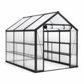 Invernadero de aluminio y paneles de policarbonato 4 mm